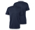 2 T-Shirts mit Merinowolle. blau