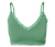 Seamless-Bustier, grün
