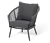 Relax-Sessel mit Textilgeflecht