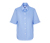 Seidensticker Kurzarm-Bluse, hellblau