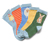 5 Paar Kinder-Socken, bunt - Mehrfarbig