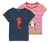 2 Kinder-T-Shirts mit Applikation