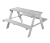 roba Kinder-Outdoor-Sitzgruppe »Picknick for 4«, grau