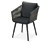 Dining-Sessel mit Textilgeflecht