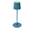 LED-Akku-Outdoor-Tischleuchte, blau