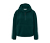 Teddy-Kapuzenpullover, dunkelgrün - Dunkelgrün