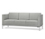 3-Sitzer Sofa »Liv«, kieselgrau