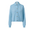 Cardigan mit Kragen, hellblau - Hellblau