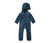 Blau gestreift