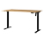 Elektrischer Schreibtisch »Profi«, 140 x 80 cm, eiche - Eiche