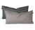 SCHIESSER Renforcé-Kissenhüllenset »Doubleface«, 2 Stück, 40 x 80 cm, grau/schwarz