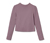 Kinder-Langarmshirt mit Rippstruktur