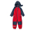 Kinder-Softshell-Einteiler, rot-blau