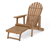 Single Adirondack Relax-Sessel mit ausziehbarer Fußlehne