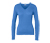 Zopfstrickpullover, blau