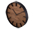 YAMAZAKI Wanduhr »RIN«, schwarz