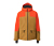 Skijacke, orange/braun - Orange, braun
