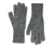 Strickhandschuhe, grau meliert - grau meliert