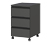 Rollcontainer »Bedano«, graphit - Graphit