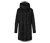 Parka mit Kapuze, schwarz