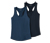 2 Sport-Tops, blau und dunkelblau - blau und dunkelblau