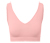 Seamless-Sport-Bustier, rosé