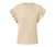 Shirt mit Volant, sandfarben - Sandfarben