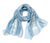 Webschal mit Statement-Print
