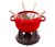 STAUB Fondue-Set, rot