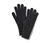 Strickhandschuhe mit Wolle, schwarz - Schwarz