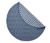 Runder Outdoor-Wendeteppich