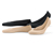2 Paar Magic-Cut-Füßlinge, schwarz und beige - schwarz und beige