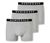3 SCHIESSER Shorts mit Bio-Baumwolle, grau meliert - grau meliert