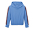 Cropped-Hoodie, hellblau