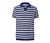 Leinen-Poloshirt, offwhite-navy gestreift - Offwhite-navy gestreift