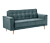 Max Winzer® 2-Sitzer-Sofa »Jolene«, azurblau
