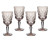Nachtmann Noblesse Colors Cocktail/Weinglas, 4er-Set, taupe