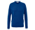 Merino-Pullover, blau - blau