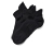 3 Paar Profi-Laufsocken, schwarz - schwarz