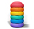 COLORS Stapelsteine »Rainbow basic«