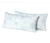 Blau-weiß mit floralem Alloverprint