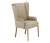 Hochlehner-Polsterstuhl mit Armlehne »Hendrick«, beige - Beige