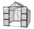 Gewächshaus »Domus 8300«, inkl. Rahmenfundament