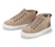 Gefütterter Veloursleder-Sneaker