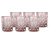 Nachtmann Noblesse Colors Whisky, 6er-Set, rosé