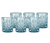 Nachtmann Noblesse Colors Whisky, 6er-Set, aqua