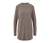 Langer Strickpullover, taupe