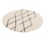 Indoorteppich »NOMAD Rhombus Line«, Ø ca. 160 cm