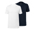 2 T-Shirts mit Rundhals-Ausschnitt
