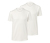 2 Jersey-Halbarm-Unterhemden